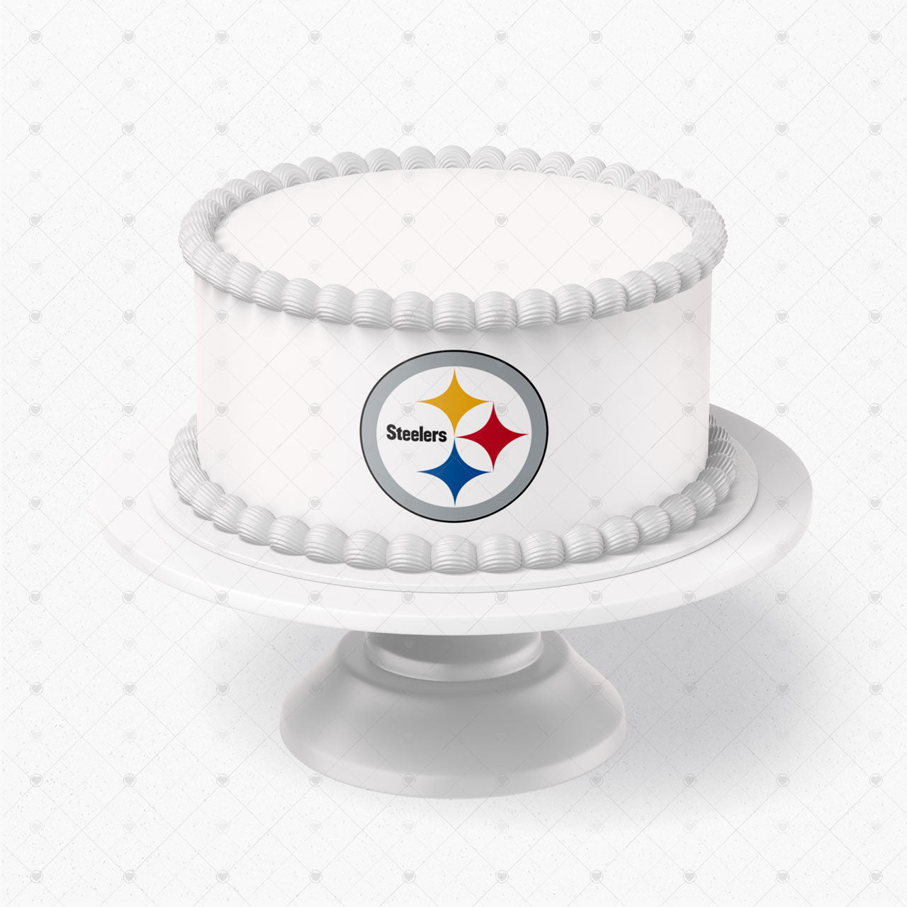 Pittsburgh Steelers Logo Edible Cake Toppers Logos – Edible Cake Topper ...
