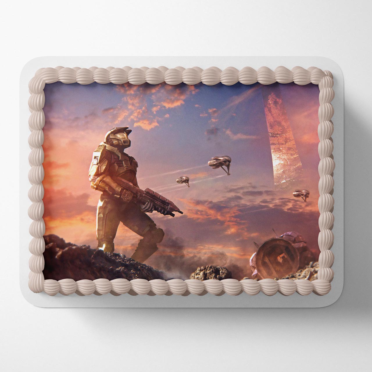 Halo Infinite HXB Edible Cake Topper | Personalized Frosting Sheet ...