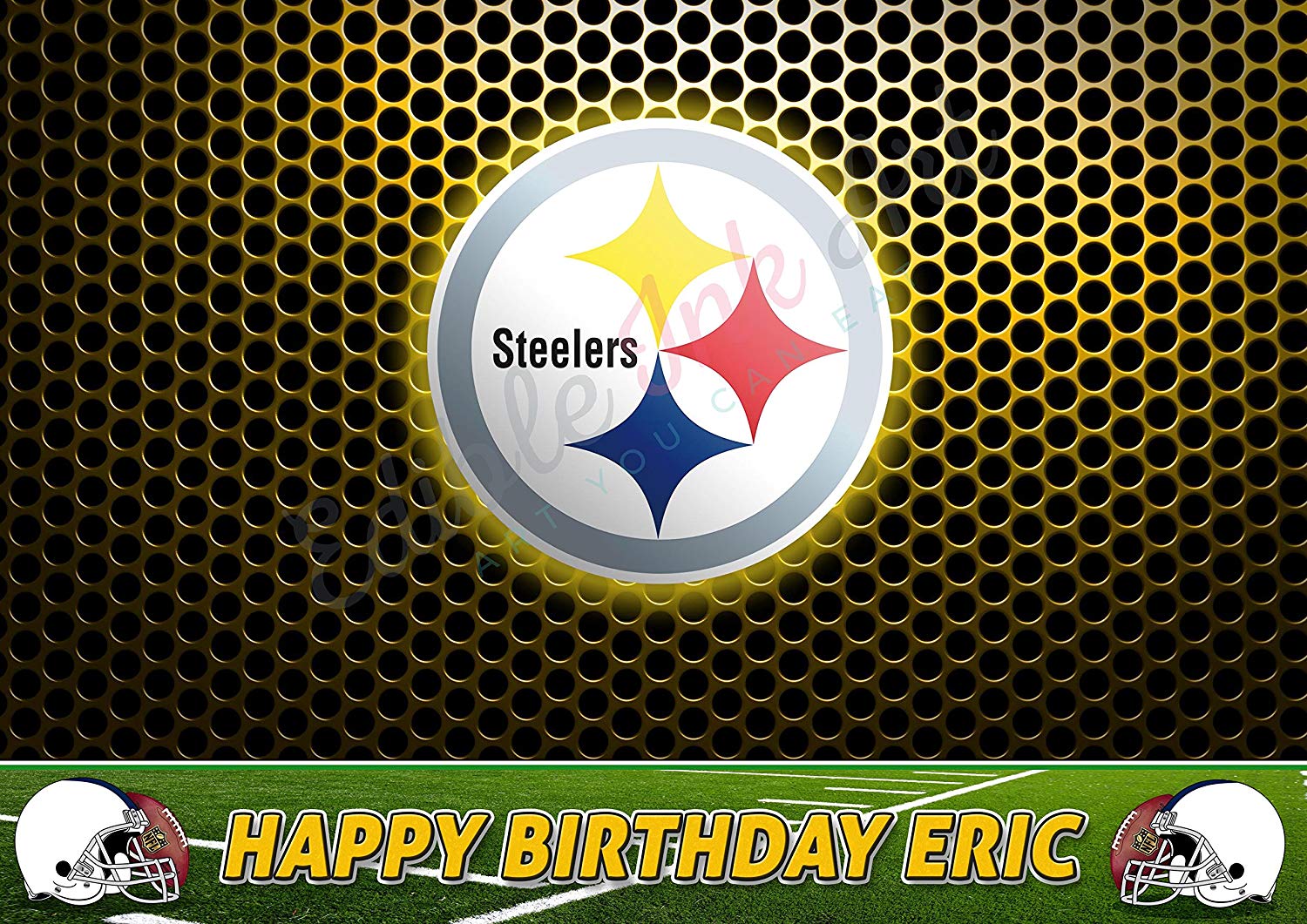 Pittsburgh Steelers NFL Edible Cake Toppers – Ediblecaketopper