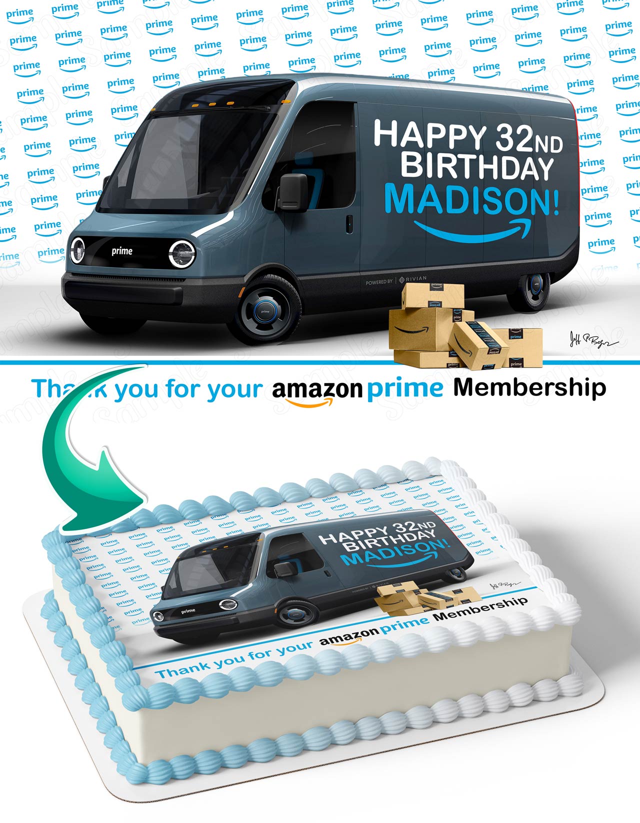 amazon com gift card in a limited edition prime van Amazon's new electric vans will be making deliveries in over 100 U.S. cities this holiday season