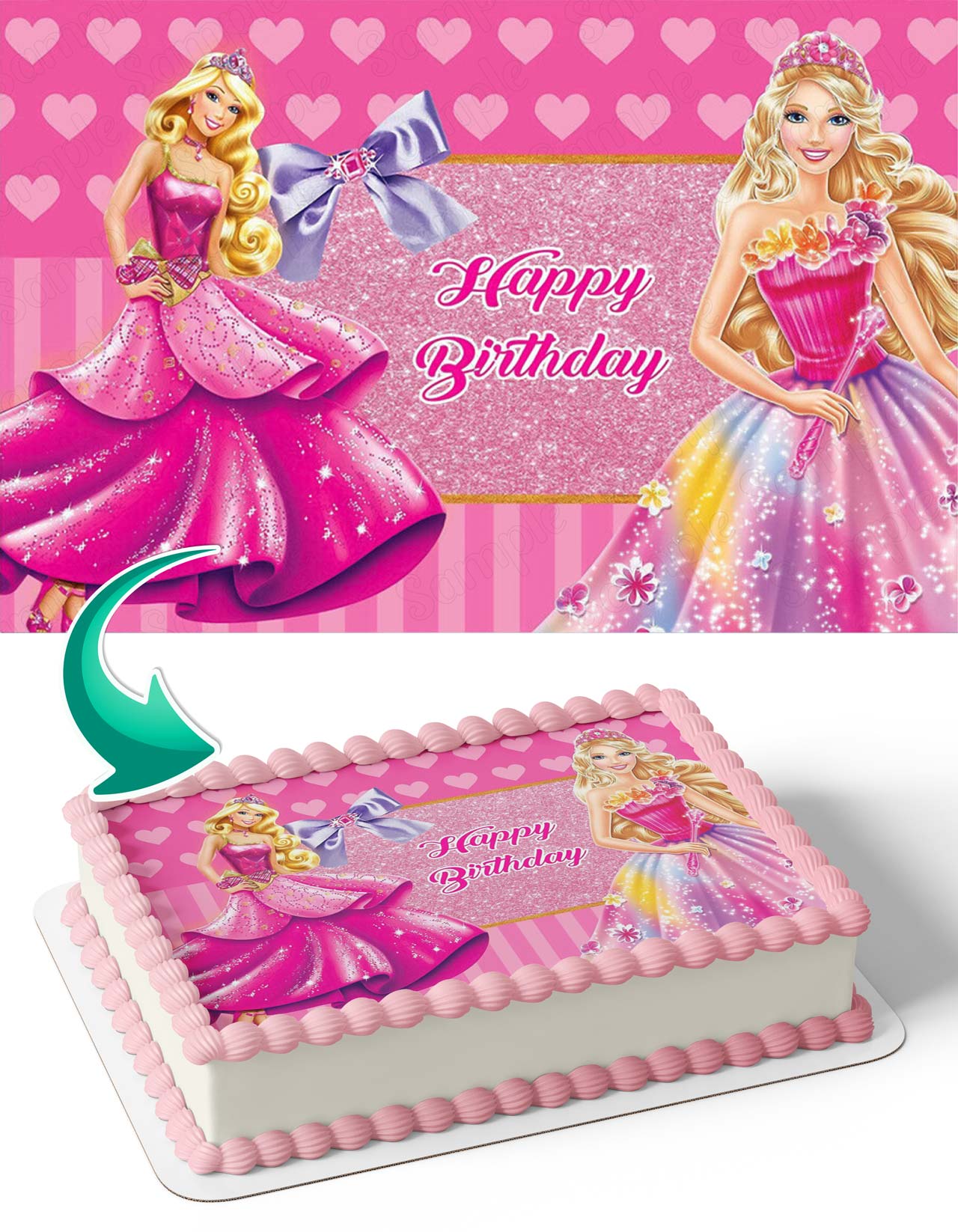 Pasteles Personalizados Pastel De Barbie Con Fondant Borracha