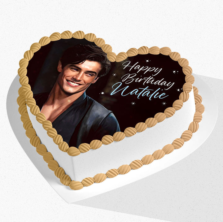 A Court of Thorns and Roses Rhysand Ht Edible Cake Toppers Round