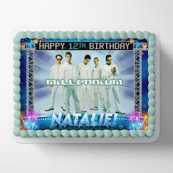 Backstreet Boys Millennium Album Edible Cake Toppers