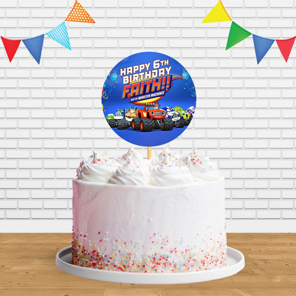 Blaze and the Monster Machines BMM Cake Topper Centerpiece Birthday Party Decorations