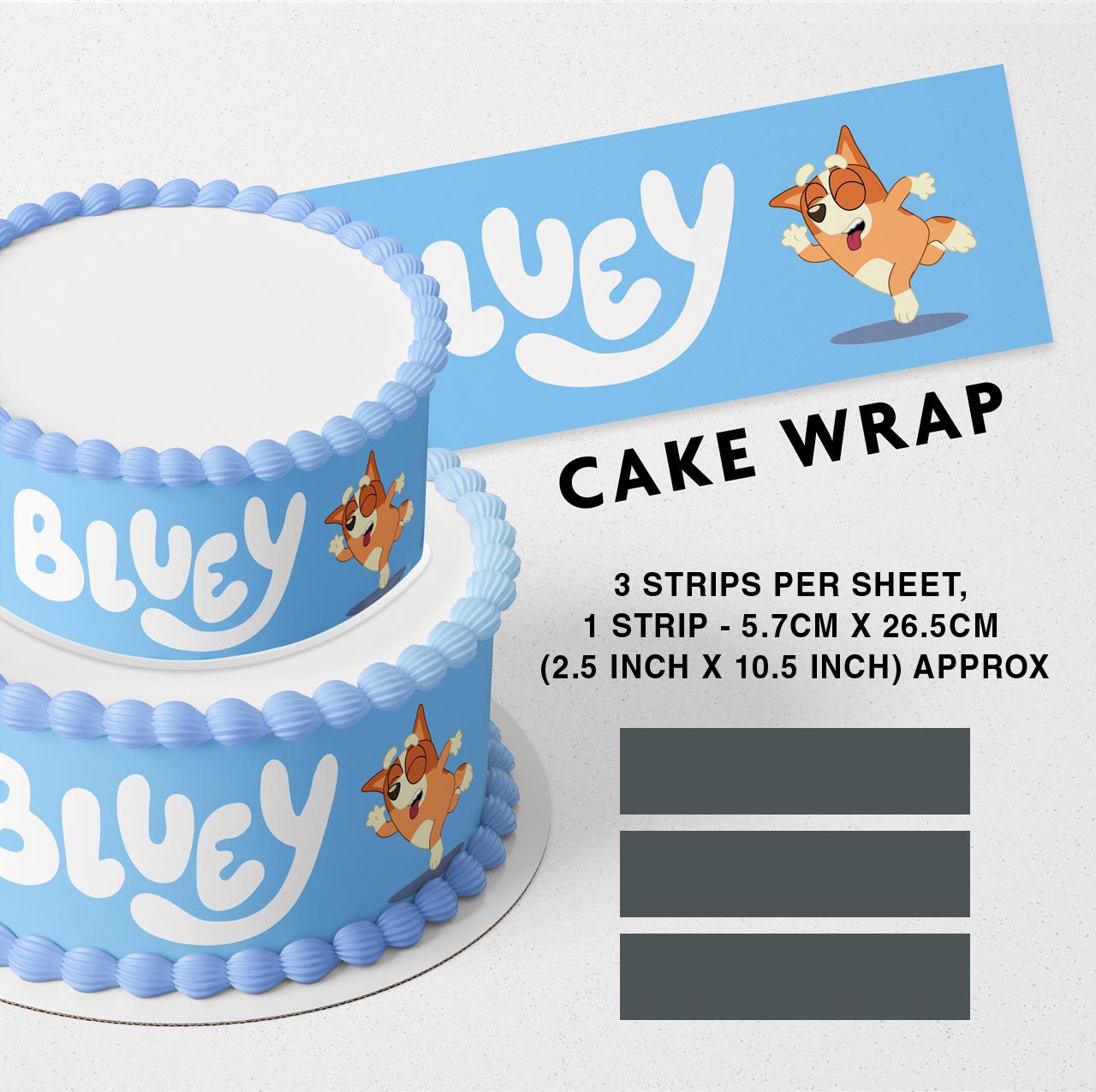 Bluey Bingo Edible Cake Topper Party Decoration Edible Image Bluey Bingo Edible Cake Topper Party Decoration Edible Image