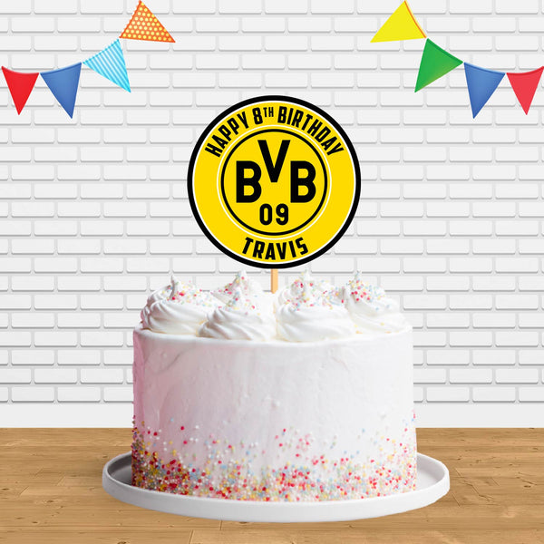 Borussia Dortmund Ct Cake Topper Centerpiece Birthday Party Decorations