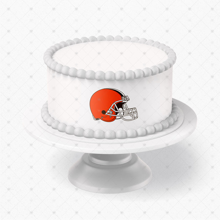 Cleveland Browns Logo Edible Cake Toppers Logos