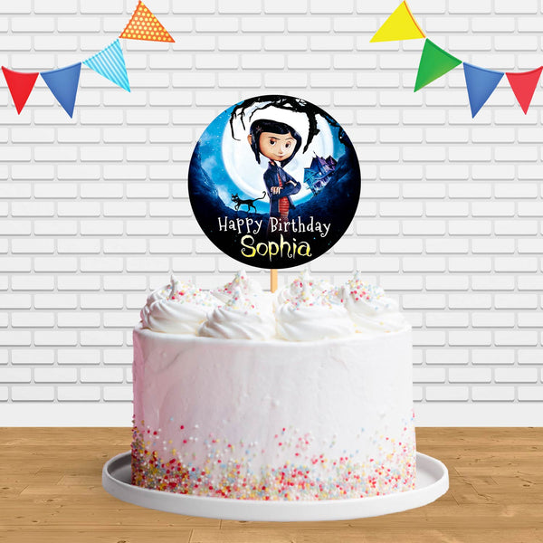 Coraline Ct Cake Topper Centerpiece Birthday Party Decorations