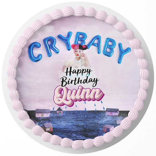 Cry Baby Melanie Martinez Album Rd Edible Cake Toppers Round