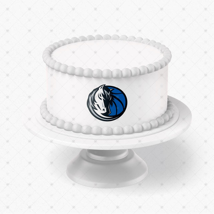 Dallas Mavericks Logo Edible Cake Toppers Logos