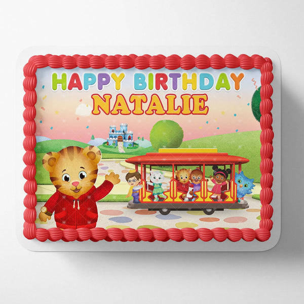 Daniel Tigers Neighborhood DTN Edible Cake Toppers