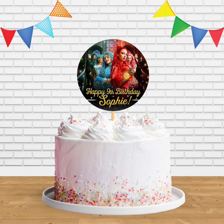 Disney Descendants The Rise of Red DDS Ct Cake Topper Centerpiece Birthday Party Decorations