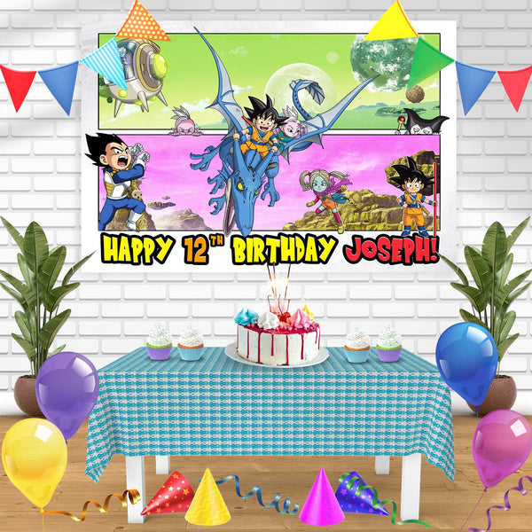 Dragon Ball Daima 2025 Bn Birthday Banner Personalized Party Backdrop Decoration