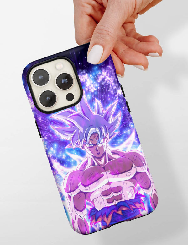 Dragon Ball Super Goku Perfected Ultra Instinct 2 iPhone Case Protective