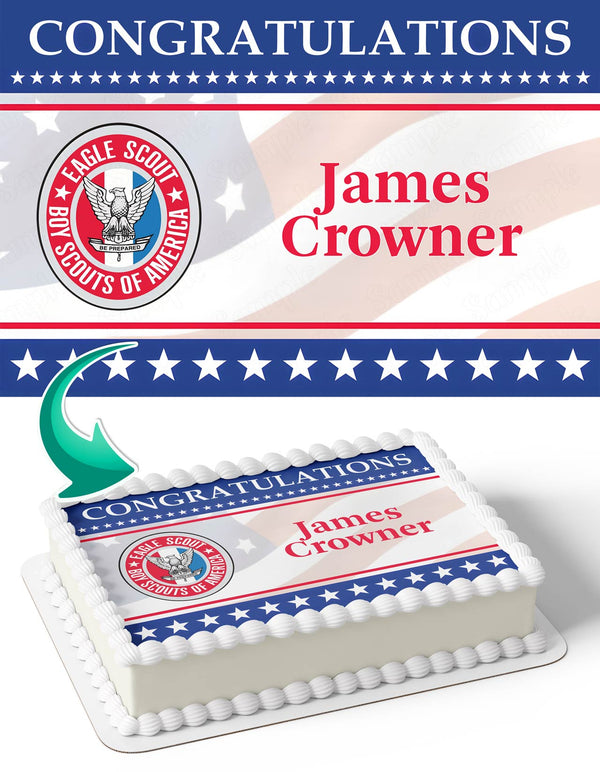Eagle Scout The National Eagle Scout Association Edible Cake Toppers