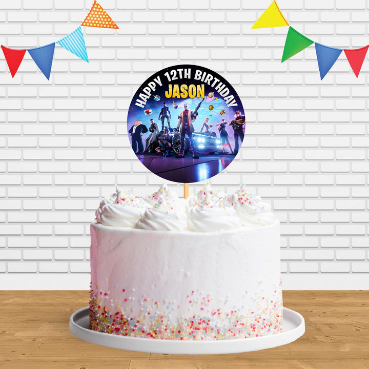 Fortnite Battle Pass Chapter 5 Season 1 Ct Cake Topper Centerpiece Birthday Party Decorations