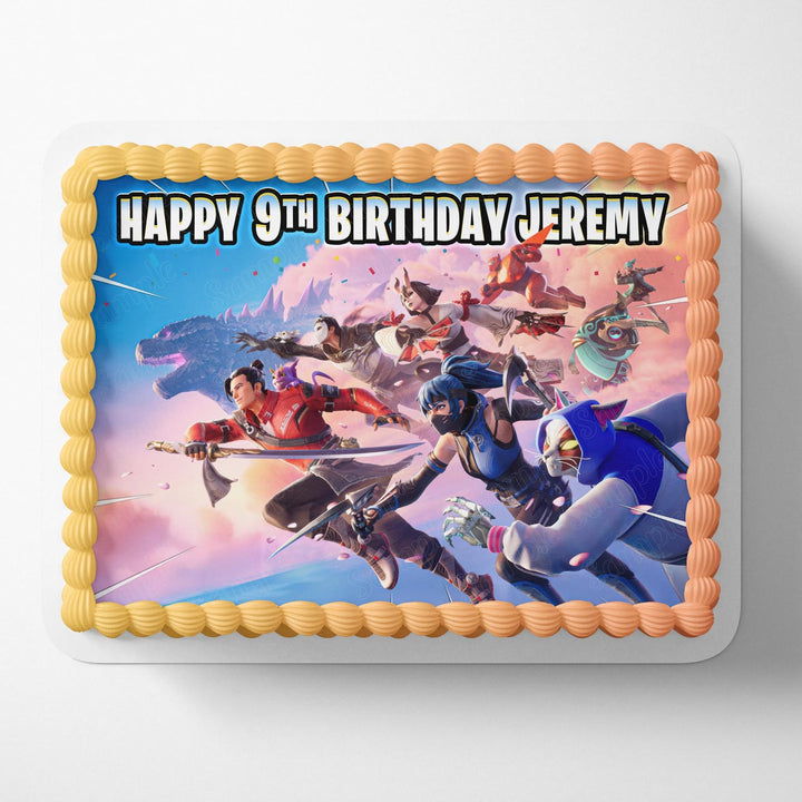 Fortnite Chapter 6 Season 1 Hunters Edible Cake Toppers
