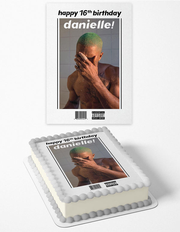 Frank Ocean Blonde Blond Album Pt Edible Cake Toppers