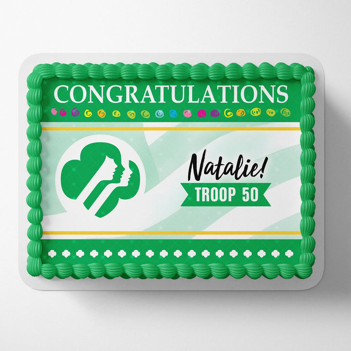 Girl Scouts of the USA Edible Cake Toppers