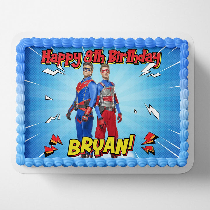 Henry Danger Kid Danger Edible Cake Toppers