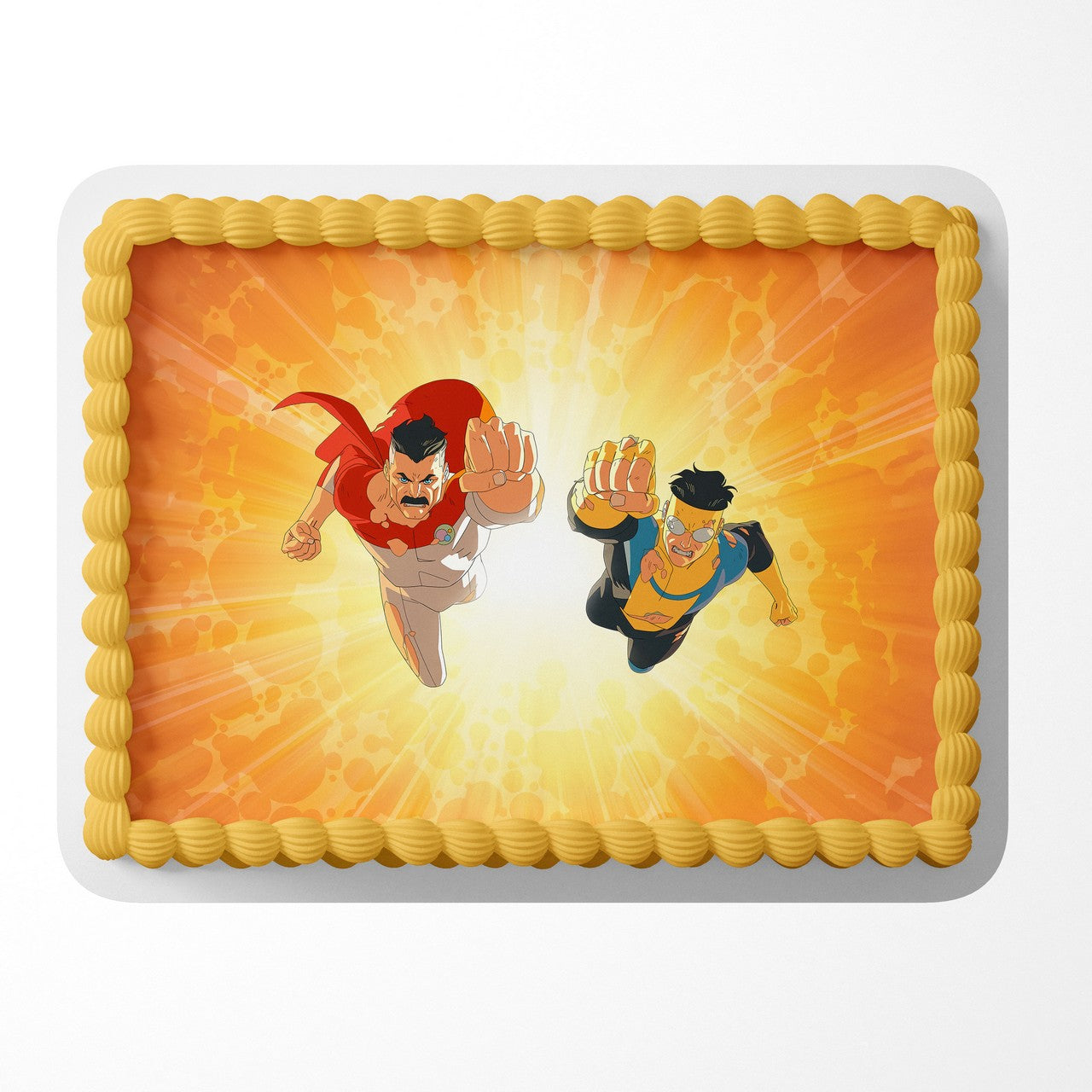 Invincible I7E Edible Image Cake Topper Personalized Birthday Sheet De ...