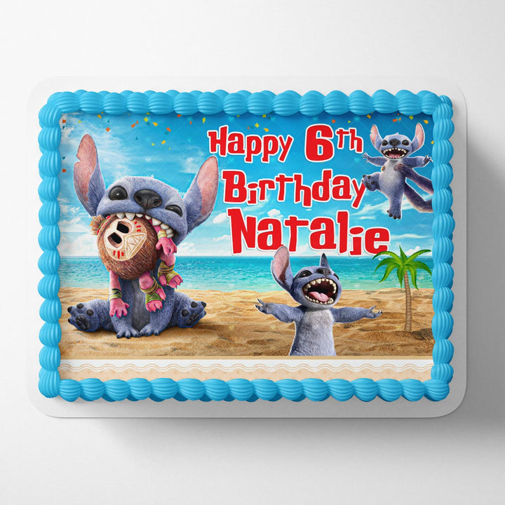 Lilo and Stitch Movie 2025 Edible Cake Toppers