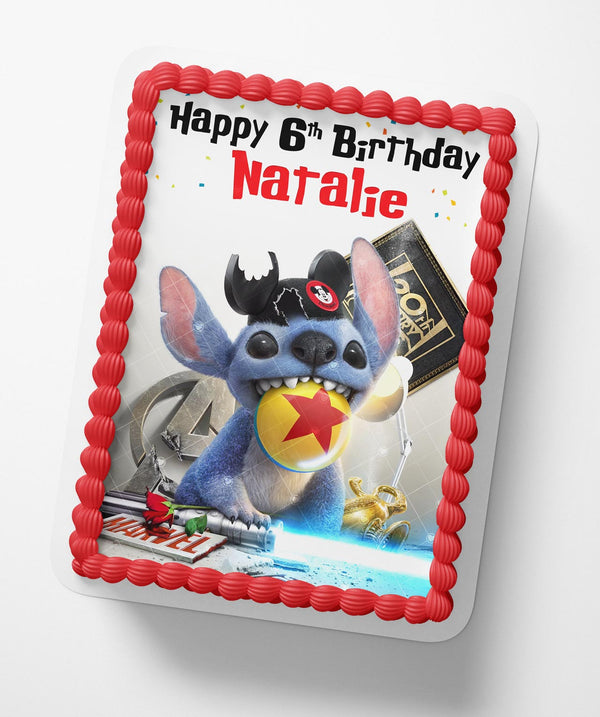 Lilo and Stitch Movie 2025 Pt Edible Cake Toppers