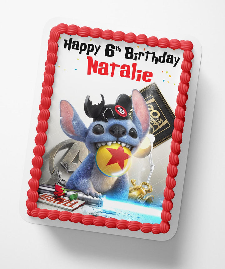 Lilo and Stitch Movie 2025 Pt Edible Cake Toppers