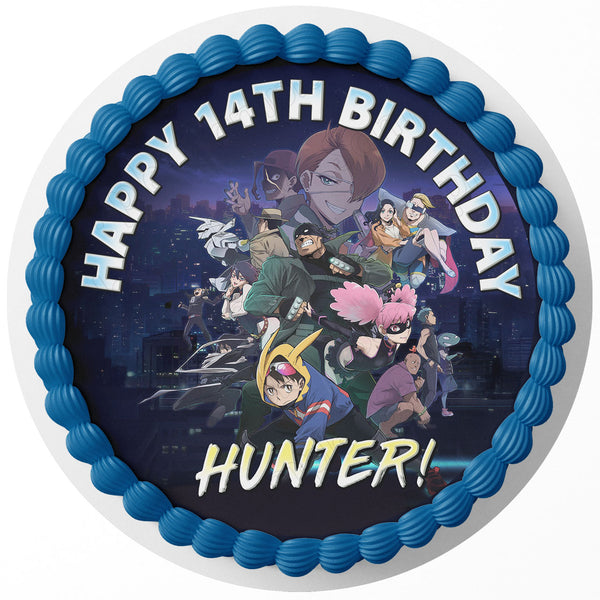 My Hero Academia Vigilantes Edible Image Cake Topper Personalized Birthday Sheet Decoration Custom Party Round