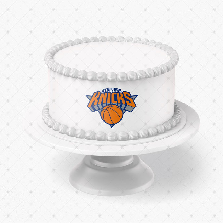 New York Knicks Logo Edible Cake Toppers Logos