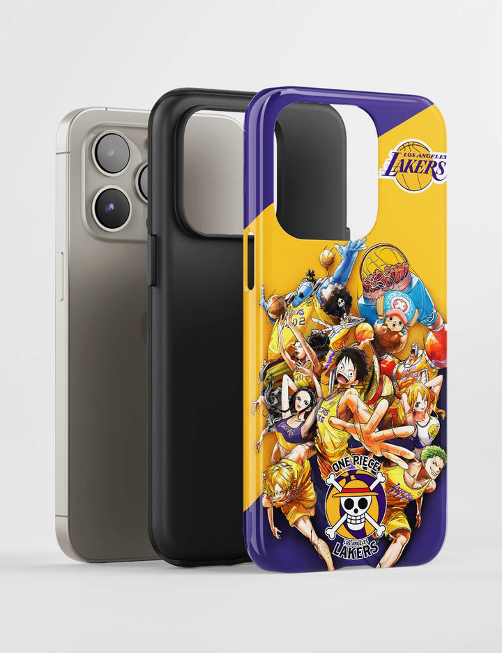 One Piece x Los Angeles Lakers iPhone Case Protective Cellphone Ediblecaketopper One Piece x Los Angeles Lakers iPhone Case Protective Cellphone Ediblecaketopper