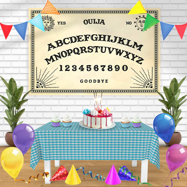 Ouija Spirit Board Bn Birthday Banner Personalized Party Backdrop Decoration