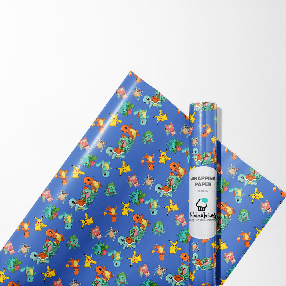 Super Mario Gift Wrapping Paper – Ediblecaketopper