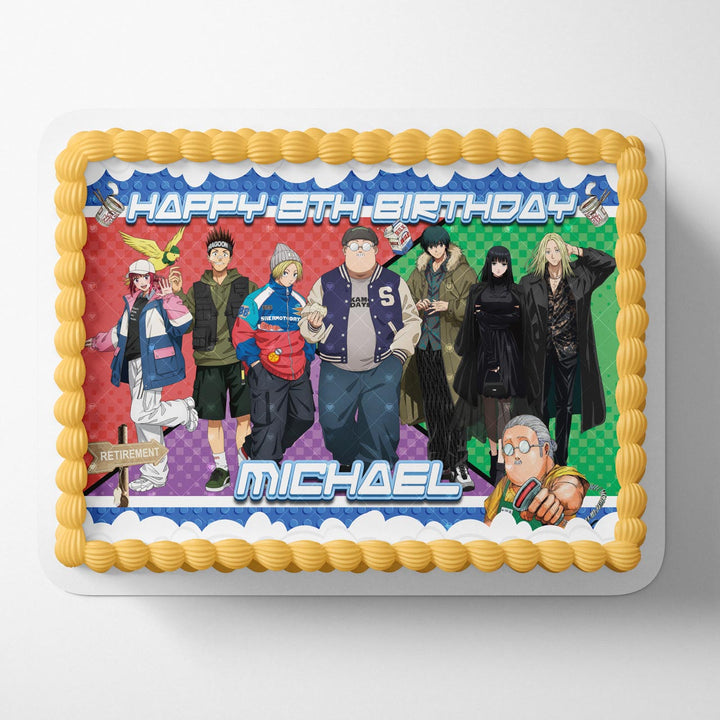 Sakamoto Days Edible Cake Toppers