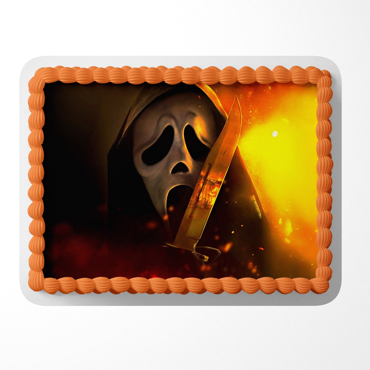 Scream 7 S9C Edible Image Cake Topper Personalized Birthday Sheet Deco ...