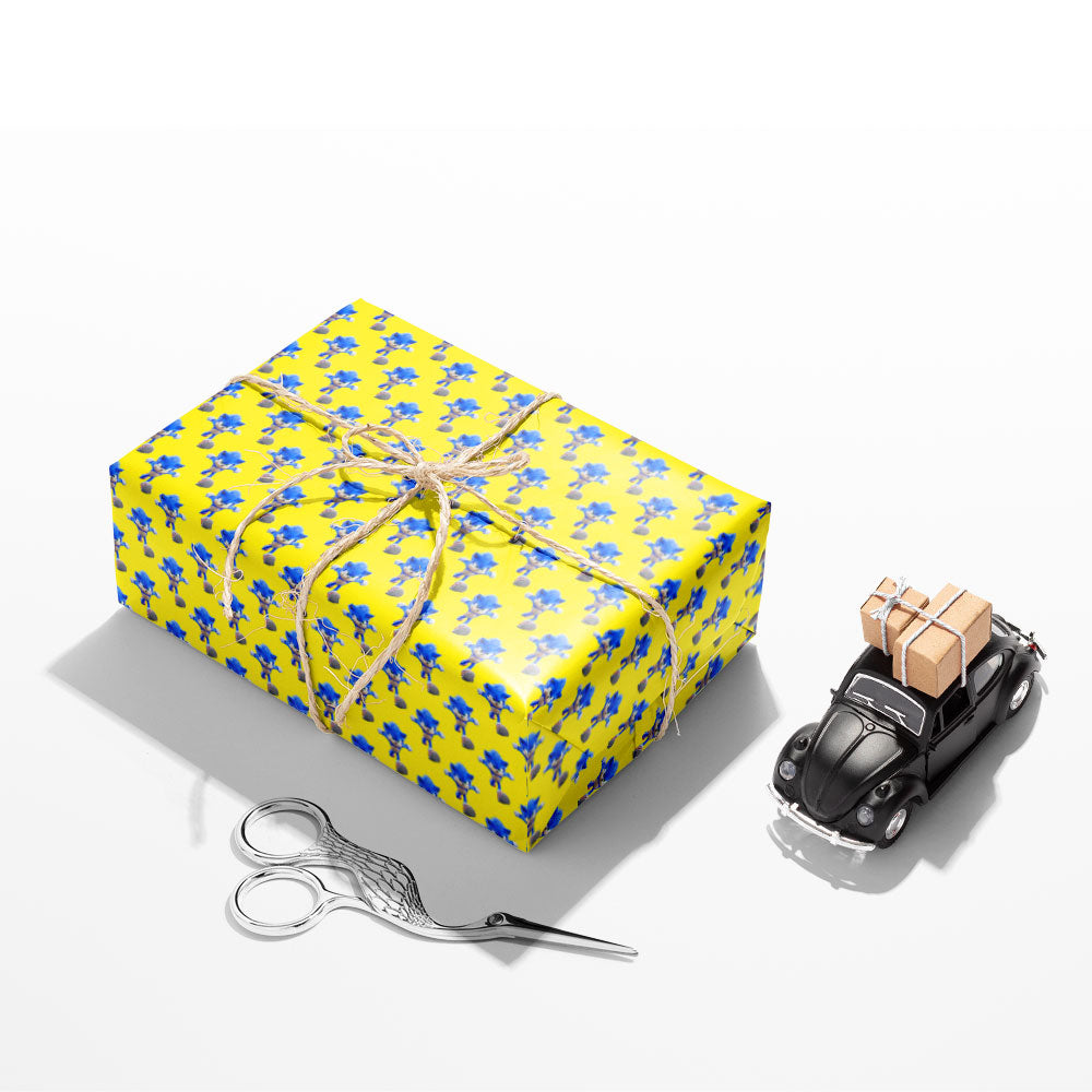Sonic Gift Wrapping Paper – Ediblecaketopper
