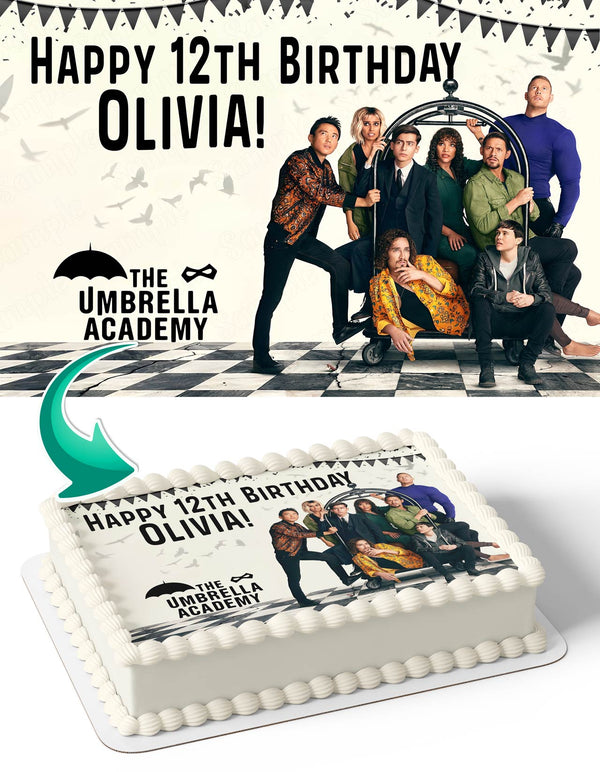 The Umbrella Academy Hotel Netflix Edible Cake Toppers