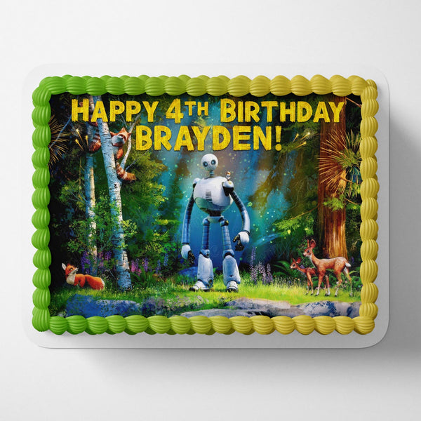 The Wild Robot Rozzum Unit 7134 Edible Cake Toppers