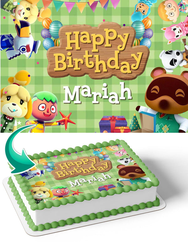 Animal Crossing AC Edible Cake Toppers