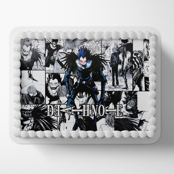 Death Note TDN Edible Cake Topper | Personalized Frosting Sheet ...