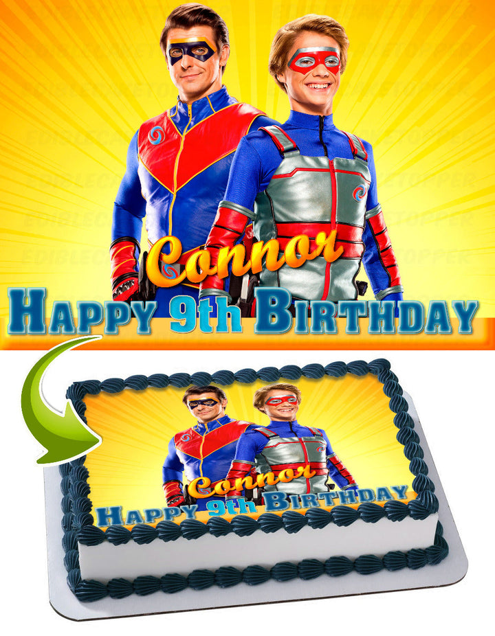 Henry Danger Edible Cake Toppers