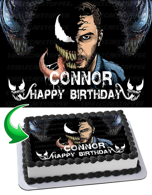 Venom Edible Cake Toppers