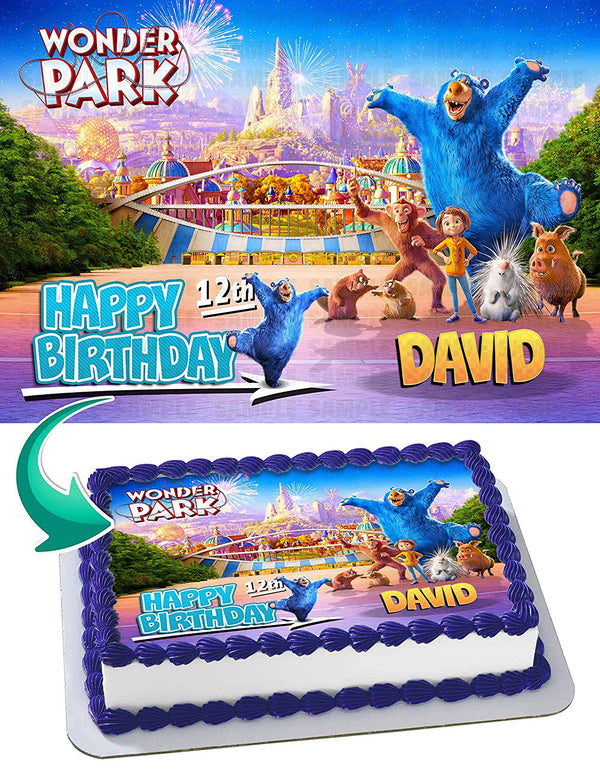 Wonder Park Edible Cake Toppers