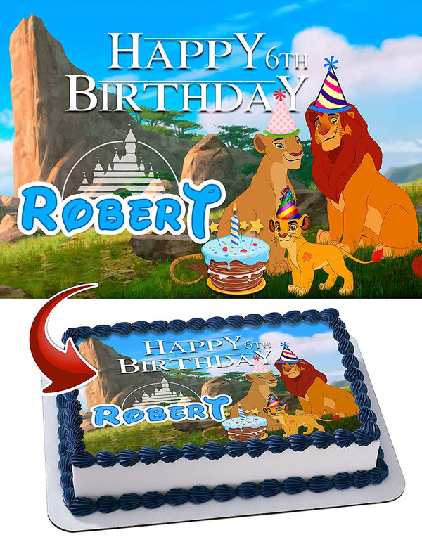 The Lion King Edible Cake Toppers