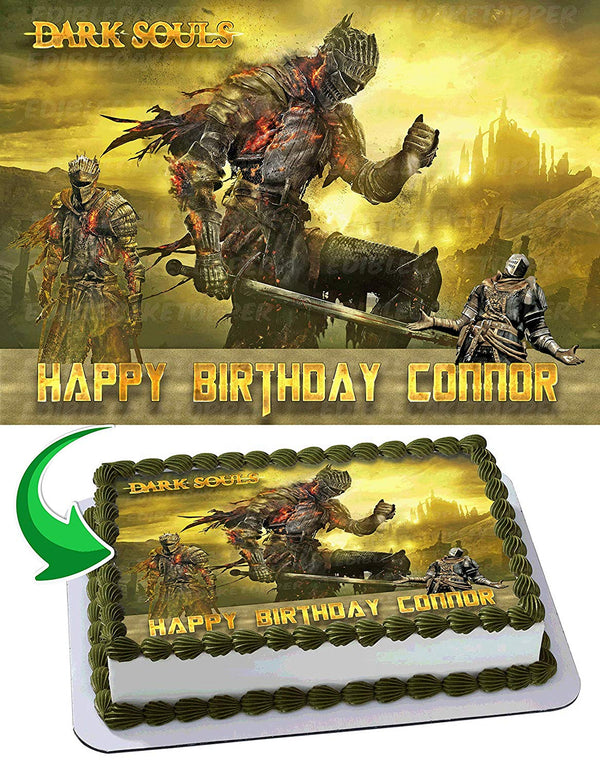 Dark Souls Edible Cake Toppers