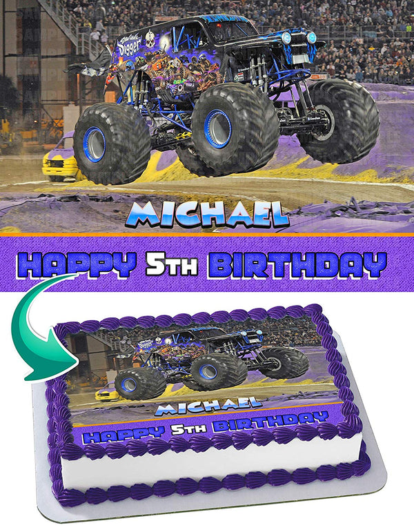 Sonuva Digger Monster Truck Edible Cake Toppers