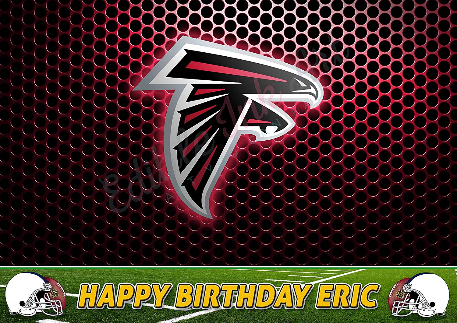 Atlanta Falcons NFL Edible Cake Toppers – Ediblecaketopper