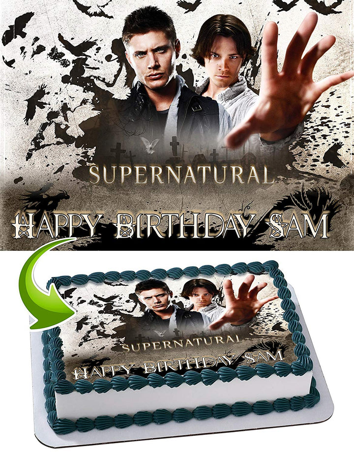 Supernatural Edible Cake Toppers