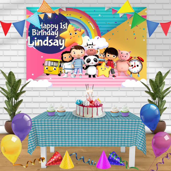 little baby bum2 Birthday Banner Personalized Party Backdrop Decoration