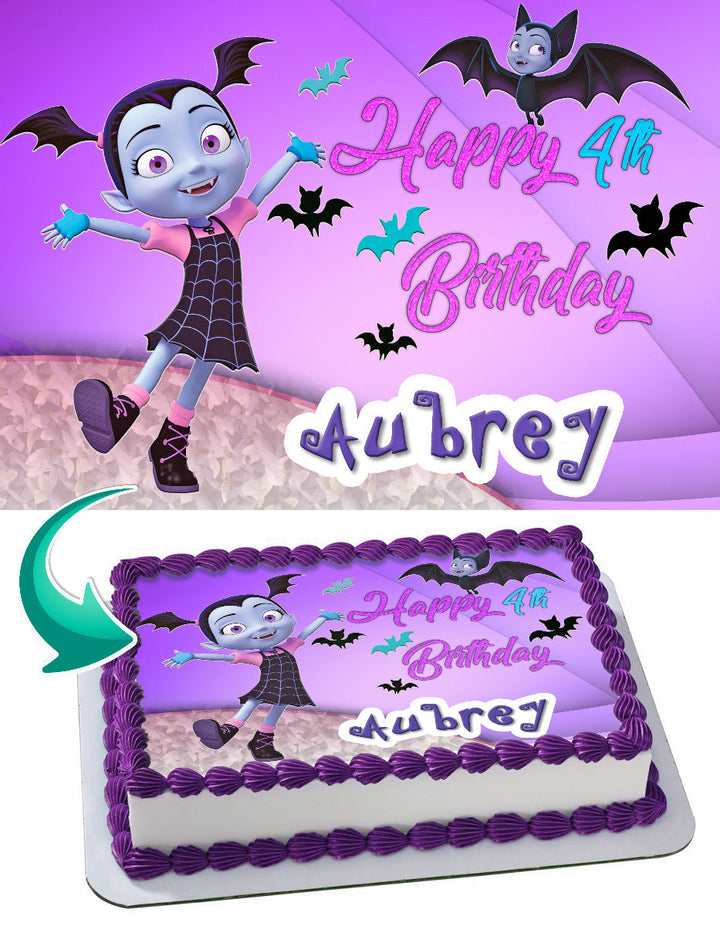 Vampirina 3 Edible Cake Toppers